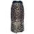 Gonna a tubino Dolce & Gabbana con stampa leopardata in seta multicolore - vista 3