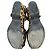 Prada Leopard Print Wedge Sandals in Multicolor Ponyhair - view 13