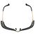 Gafas de sol Miu Miu MU 54YS Runway en plástico negro - vista 3