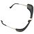 Gafas de sol Miu Miu MU 54YS Runway en plástico negro - vista 4