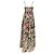 Dolce & Gabbana Abito maxi in popeline con stampa floreale Dolce and Gabbana in cotone multicolore - vista 3