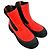 Edge Céline Celine Chelsea Boots aus rotem Leder - Ansicht 5
