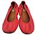 Ballerine Lanvin in pelle rossa - vista 3