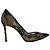 Décolleté Jimmy Choo Love 100 in pizzo di seta nera