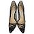 Décolleté Jimmy Choo Love 100 in pizzo di seta nera - vista 3