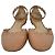 Chloé Lauren Ankle-Strap Ballet Flats in Tan Leather - view 3