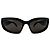 Everyday Gafas de sol Balenciaga Swift Oval (BB0157S) en acetato negro