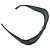 Everyday Gafas de sol Balenciaga Swift Oval (BB0157S) en acetato negro - vista 4
