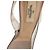 Décolleté wedge slingback Rockstud trasparenti Valentino Garavani in PVC Beige - vista 7