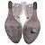 Décolleté wedge slingback Rockstud trasparenti Valentino Garavani in PVC Beige - vista 9