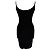 Vestido mini justo Versace em viscose preta - vista 10