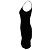 Vestido mini justo Versace em viscose preta - vista 11