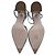 Miu Miu.Slingback-Block-Heels aus silbernem Leder mit Schmucksteinen und spitzer Kappe - Ansicht 12