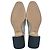 Stuart Weitzman Sawyer Block Heel Loafer aus metallic-silbernem Lackleder - Ansicht 10