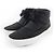 CHANEL COCO Mark High Cut Sneaker aus Stoff