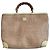 Borsa tote Gucci in paglia e pelle - vista 2