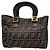 Fendi Zucca Tote Bag braun Leder und Canvas
