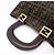 Fendi Zucca Tote Bag braun Leder und Canvas - Ansicht 7