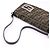 Mini borsa a tracolla Fendi Canvas Zucca - vista 9