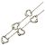 Autre Marque Collar Tiffany & Co. Open Heart de 5 hilos