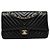 Chanel Chevron V-Stitch Double Flap Schultertasche