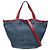 Bolso Tote Prada de denim y cuero