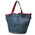 Bolso Tote Prada de denim y cuero - vista 2