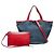 Bolso Tote Prada de denim y cuero - vista 8