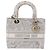 Christian Dior Lady Dior Besticktes Canvas Medium
