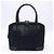 Borsa GUCCI G-logo Nera e Blu Navy Pelle e Tela - vista 2