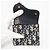 Cartera Lotus Saddle de jacquard Blue Oblique Christian Dior - vista 9