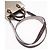 Borsa a tracolla Louis Vuitton Monogram Vernis Petite Sac Plat Taupe - vista 5