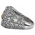 Anello Sigillo Vivienne Westwood Orb con Strass - vista 2
