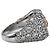 Anello Sigillo Vivienne Westwood Orb con Strass - vista 3