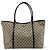 Gucci Joy GG Coated Canvas with Leather Large