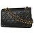 Chanel Vintage Classic Double Flap Quilted Lambskin Medium - vista 2