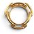 Ring Hermès Anillo para pañuelo Hermes Legato Gold - vista 4