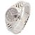 Relógio Rolex Datejust VI Diamantes em Ouro Branco e Aço Inoxidável - vista 2