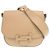 Tod's Double T Schultertasche aus Leder Beige