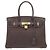 Hermès Borsa Hermes Birkin 30 Togo in Chocolate