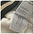 Chanel Minigonna bianca in cotone con righe oro e nere - vista 8