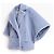 Max Mara Short Coat Teddy Wool Light Blue - view 2