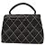 Chanel Surpique Classic Top Handle Flap Quilted Lambskin Small - vista 2