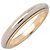 Tiffany & Co. Fascia Classic Milgrain Platino e Oro Giallo 18K EU 47 / US 4