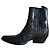 Botines Sartore de cuero negro