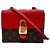 Borsa a tracolla Louis Vuitton Monogram Rocky BB Coquelicot