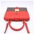 Borsa a tracolla Louis Vuitton Monogram Rocky BB Coquelicot - vista 8