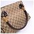 Borsa GUCCI Bamboo GG Canvas - vista 10