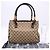Borsa GUCCI Bamboo GG Canvas - vista 3