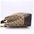 Borsa GUCCI Bamboo GG Canvas - vista 5